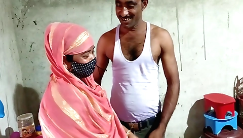 Indian brunette is doing a hardcore sex in the village
