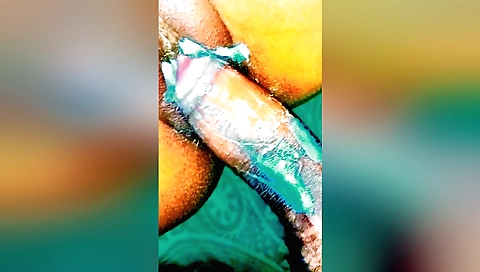 Indian girlfriend is having fun while sucking her partner's cock