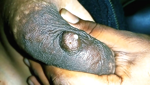 Indian girl sucks and plays with her pussy in lingerie