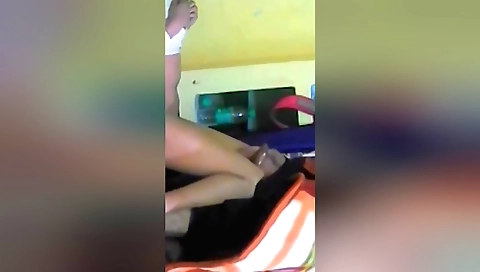 Brunette indian chick 18+ getting fucked on web cam
