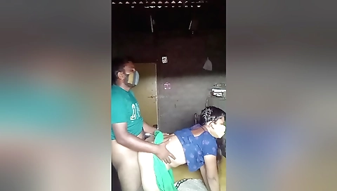 Funny girl riding a bike on the webcam in hd video