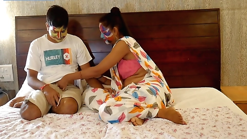 Indian teacher with big ass gets fucked by her student