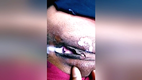 Indian wife gets her ass fucked and she also gets her pussy creampied