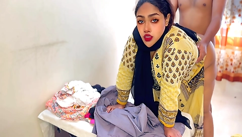 Indian teen 18+ is going to get fucked in the shop