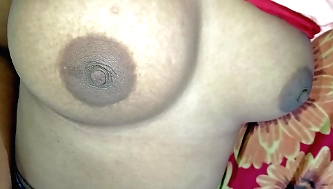 Indian porn video showing a stepsister with black panties