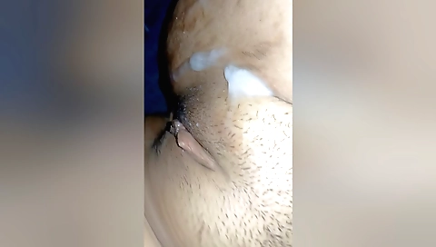 Indian girl with a cute face enjoys fucking a man's cock