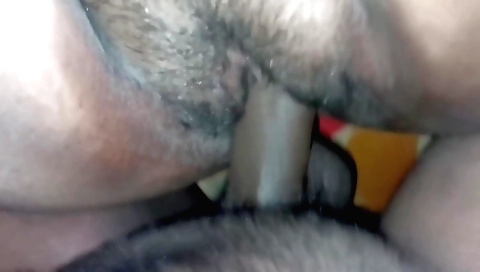 Indian slut is going to take him inside her hairy body