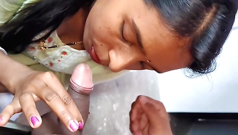 Bhabhi touches my cook inside my cook and suck me slow