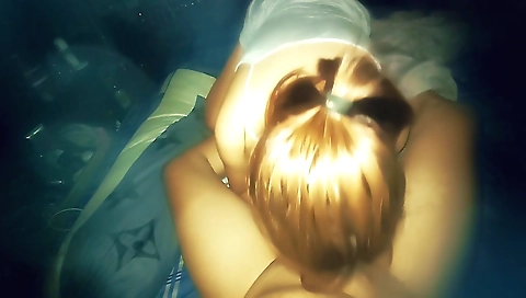Step sis and stepbrother get horny in amateur scene
