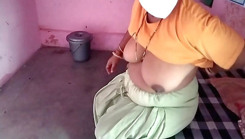 Chubby brunette gets fucked in the face by her neighbor