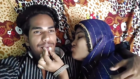 Indian porn movie featuring a brunette with a husband