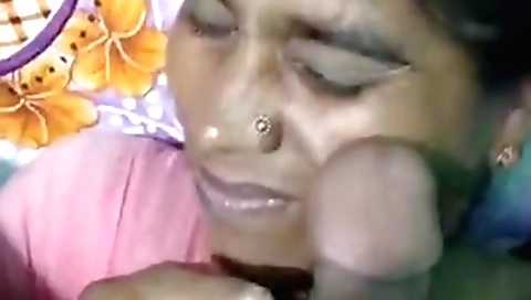Indian brunette touching her body in a very erotic way