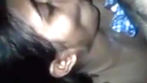 Sexy brunette babe gets a big facial in the amateur porn