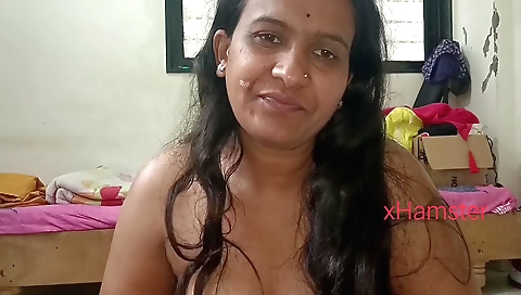 Indian busty milf in a milf porn clip in a homemade scene
