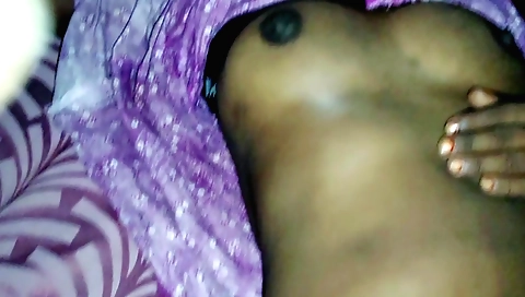 Indian girl plays with her hairy pussy in a bedroom