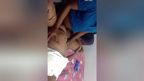Indian teen gets pounded in her ass after a blowjob