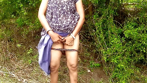 Long hair chick showing stepbrother-in-law the outdoors