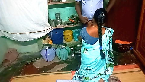 Indian teen has her dick filled with a large dildo