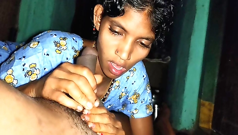 Indian girl with big tits is getting fucked in her pussy