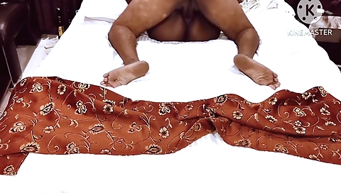 Indian bhabhi with a big penis and a mouth sucking his big cock