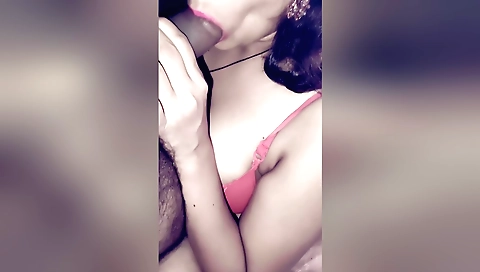 Indian hunk takes a stepbrother's dick and sucks it