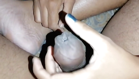 Indian woman sucks and gets her pussy filled by cock