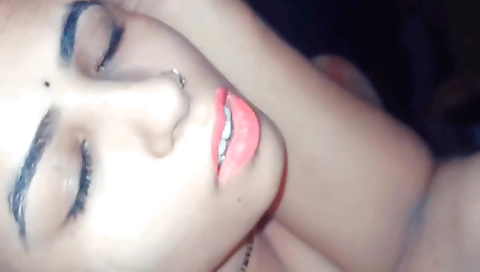 Indian amateur teen with a great body gets her clit fucked