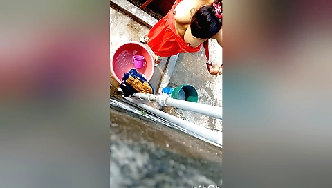 Indian girl has a very beautiful face and a nice body