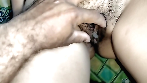 Her boyfriend shows his pussy for me when we get up