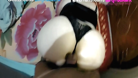 Indian girl and white girl are doing a big ass compilation
