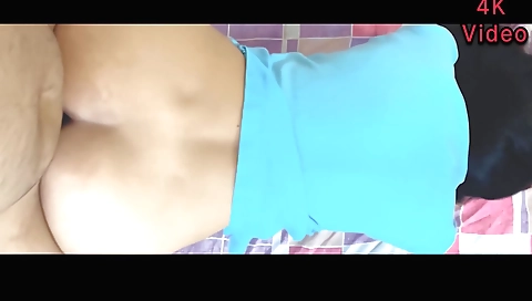 Indian brunette with a shaved pussy is getting fucked
