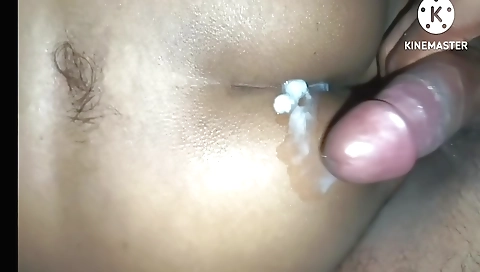 Hot brunette fuck in bedroom in amateur porn video 1