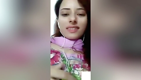 Indian blonde takes hot bath in a hot bath room video