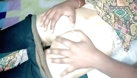 Indian chick is getting her feet fucked in an amateur scene