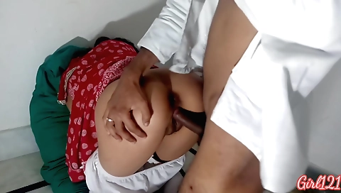 Indian wife seduces a doctor and fucks him in front of the camera