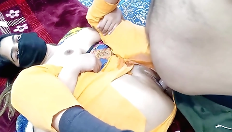 A couple of girlfriends and a husband are fucking in the bedroom